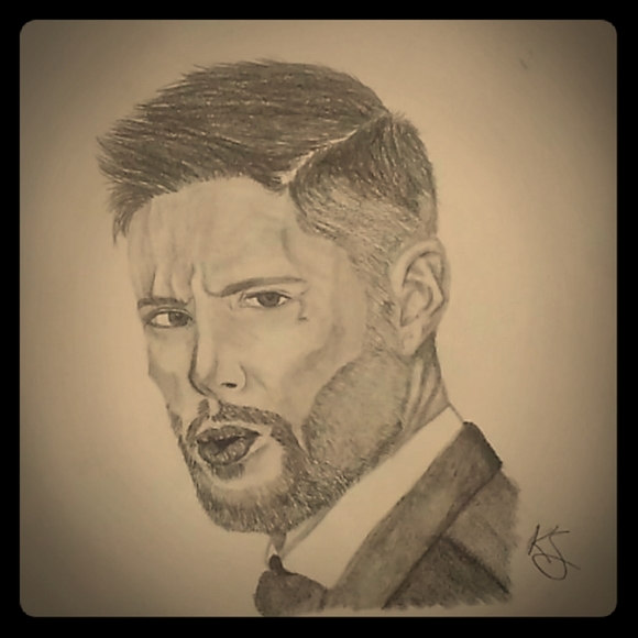 Drawing of Jensen Ackles - Picture 1 of 1